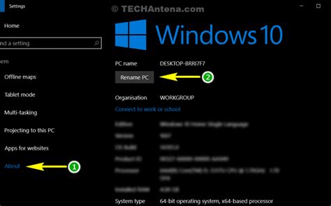 How To Change Pc Name In Windows 10 Easy Gudie
