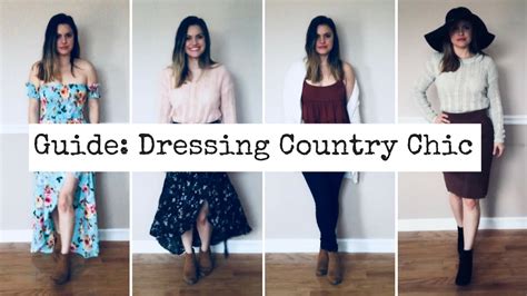 Guide Dressing Country Chic 2018 Youtube