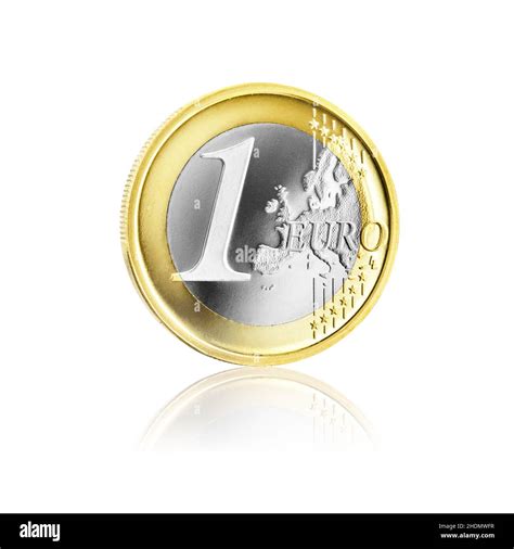 Coin Euro Coin 1 Euro Mints Coins One Euro Stock Photo Alamy