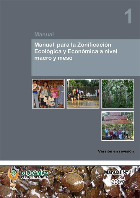Calaméo Manual De Zonificación Ecológica Económica
