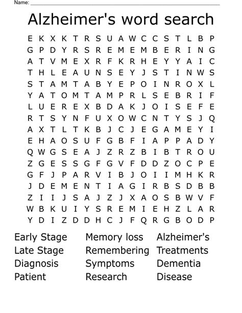 Printable Word Search Puzzles For Dementia Patients Crossword Puzzles