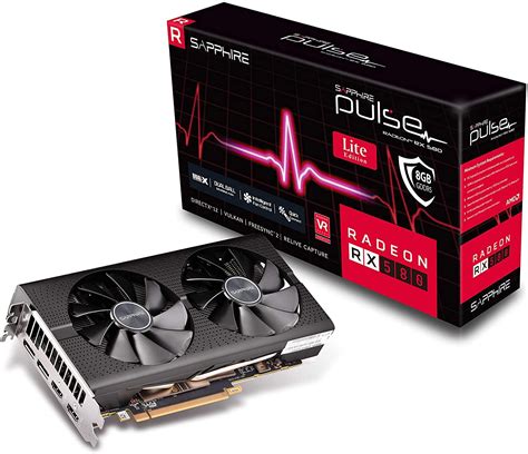 Placa De Video Sapphire Rx 580 Pulse 8 Gb 2xhdmi IgnaTech