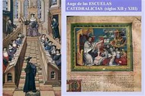 Características De La Escuela Durante Los Siglos Xii Xvi Timeline