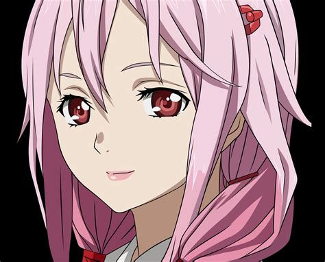 Image Vector Pink Hair Red Eyes Anime Girls Guilty Crown