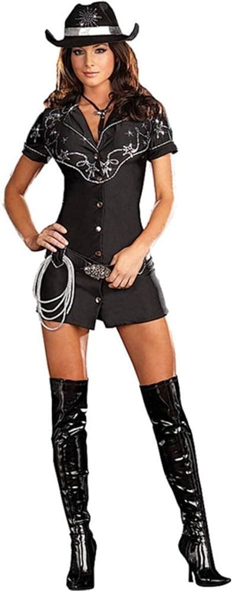Amazon Com Rhinestone Cowgirl Adult Costume Medium Clothing
