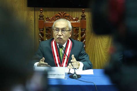 Fiscal De La Nación Pedro Chávarry Retira A Fiscales Vela Y Pérez De