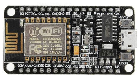 Getting Started With The Nodemcu Esp8266 Based Development Board