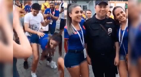 rusia 2108 colombianas bailan twerking por victoria de su equipo en el mundial [video] sexy