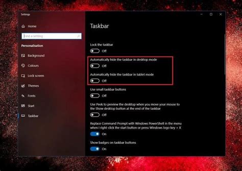 How To Hide Taskbar Windows 10 Step By Step