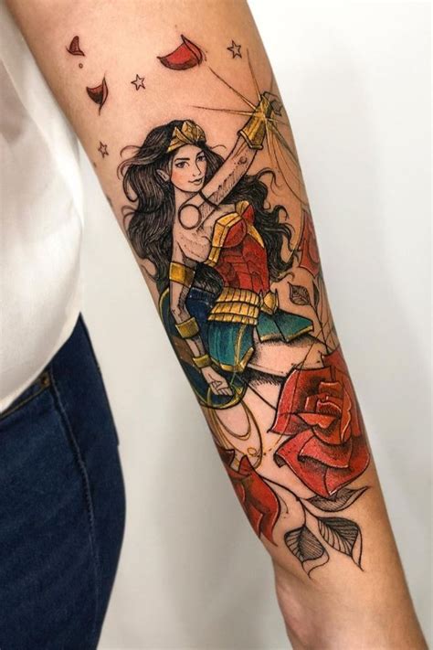 Wonder Woman Tattoo Inkstylemag