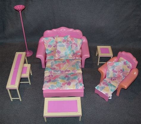 2,99 € 2,99 € kostenlose lieferung.mishiner 6 stücke kunststoff mini puppenhaus möbel wohnzimmer wohnzimmer sofa stuhl couch. Barbie Wohnzimmer Sweet Roses Wohnwelt Living Pretty Pink ...