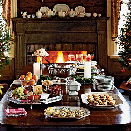 Provide small paper cups to discourage guests from abandoning. Holiday Open House Made Easy | Christmas open house menu, Healthy holiday recipes, Christmas buffet