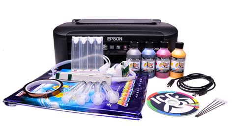 Epson Wf 2010w A4 Sublimation Printer And Heat Transfer Ink Bundle