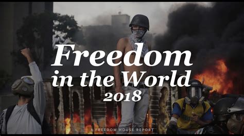 Global Spot Freedom In The World 2018