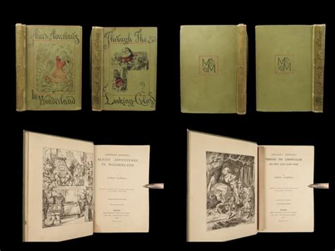 1898 ALICE IN Wonderland Through The Looking Glass Lewis Carroll John