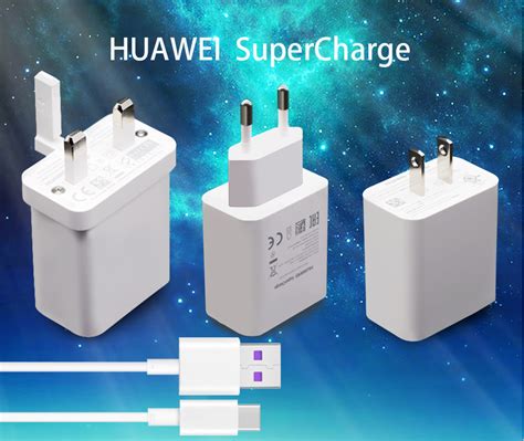 Huawei P20 Pro P20 Mate 9 10 Pro P10 Plus Super Charger Wall Travel