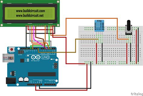 Arduino Project 11 Temperature And Humidity Sensor With DHT 11