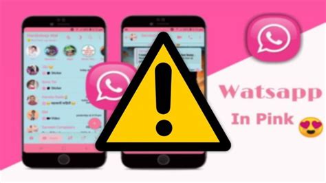 Whatsapp Pink Notifier Não Confie Nas Aparências