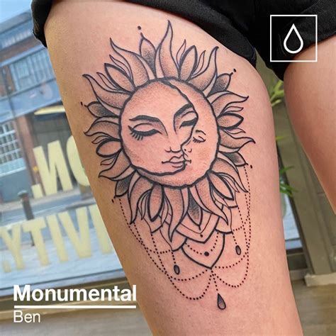 Details More Than Sun Thigh Tattoo Latest In Eteachers