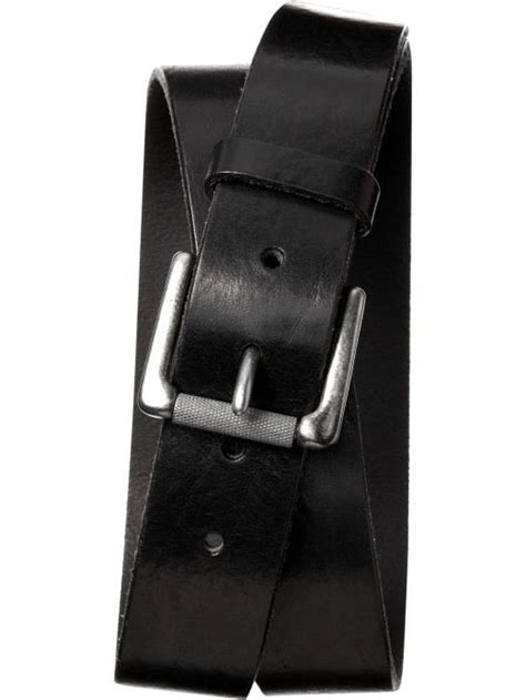 Tumbled Italian Leather Belt Brown Leather Belt Leather Belt
