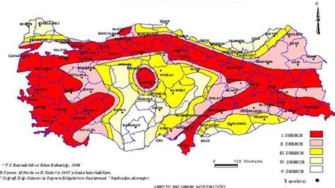 Türkiye Fay Hattı Haritası 2023 MTA diri fay hatları hangi illerden