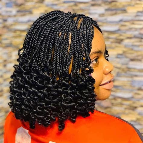 Micro Braidspixie Braids Hairstyles For Black Women Pixie Braids
