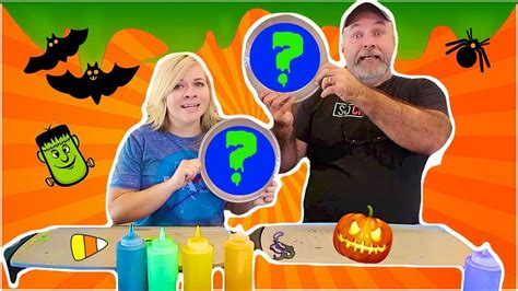 Halloween Pancake Art Challenge 🎃 W My Dad Socassie Youtube