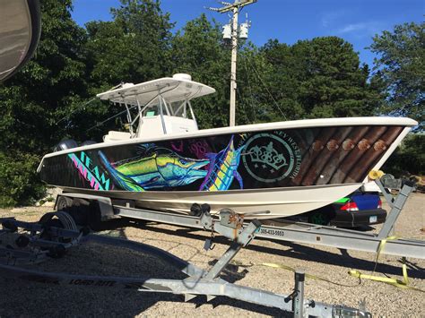 Ocean Fishing Boat Wrap Ultimate Boat Wraps The Boat Wrap Experts