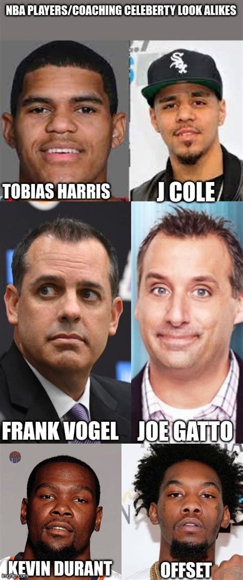 Nba Players And Coaches Celeberty Look Alikes Imgflip