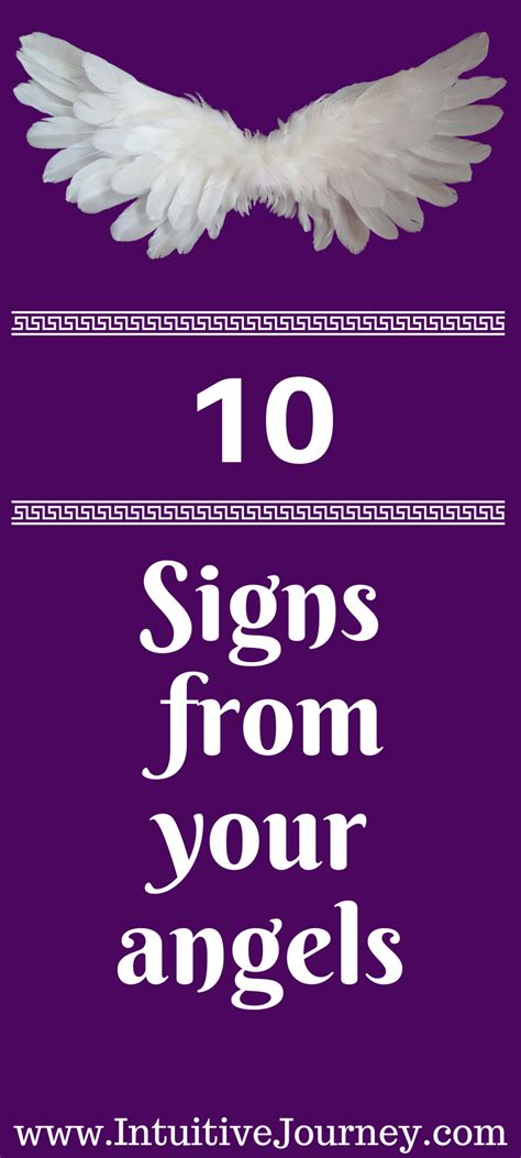 10 Signs From Your Angels Angel Signs Messages Angel Messages