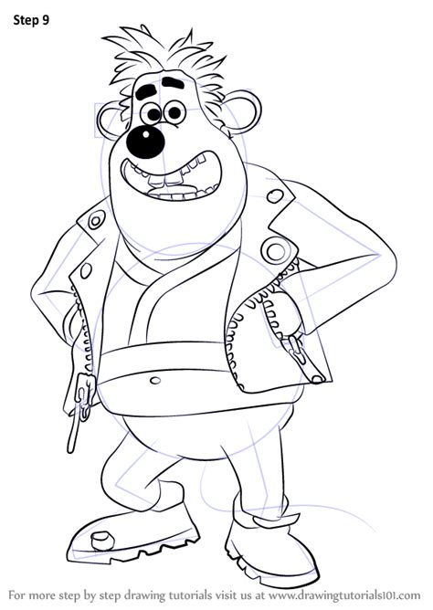 Step By Step How To Draw Sid From Flushed Away