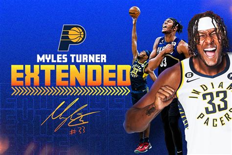 Indiana Pacers Sign Center Myles Turner To Multi Year Contract