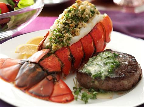 Using shears, cut the lobster shells down the center to the base, stopping before cutting through the base. Steak And Lobster Menu Ideas / Lobster Thermidor Recipe ...
