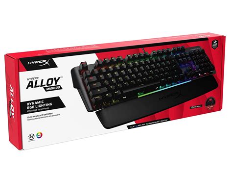 Teclado Hyperx Alloy Mkw100 Ttc Switch Red Eng Gamers Point
