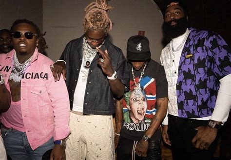 James Harden Linked To Ysl Gang Gunna And Young Thug Who Have Been
