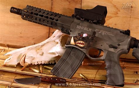 Pig Rifle 300 Blk 762 Precision Custom Firearm Finishes