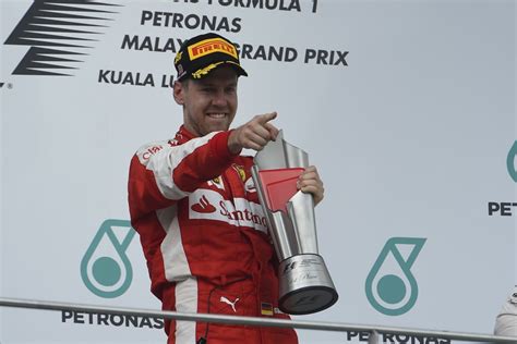 Ferrari's sebastian vettel beat title rival lewis hamilton in the belgian grand prix to cut his lead to 17 points. Sebastian Vettel's first win for Ferrari - Photos & Quotes ...