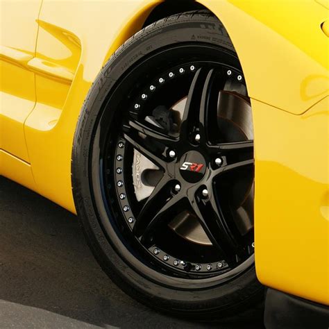 Corvette Sr1 Performance Wheels Bullet Series Set Gloss Black On