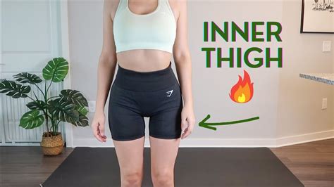 5 Minute Inner Thigh Workout L Toned Lean Legs L Thigh Gap Youtube