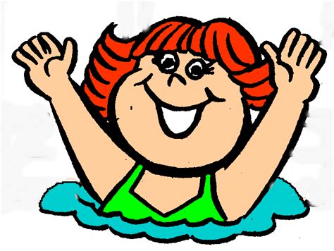 Cartoon People Swimming Clipart Best