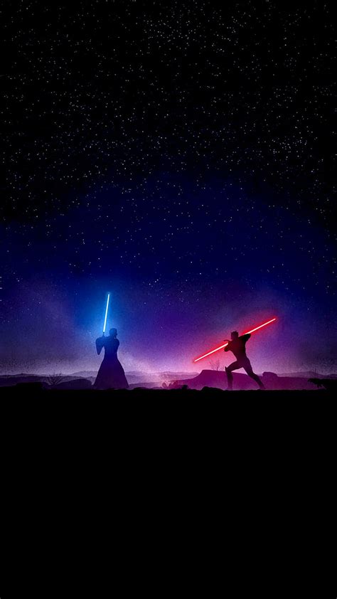 Star Wars Amoledbackground Star Wars Purple Hd Phone Wallpaper