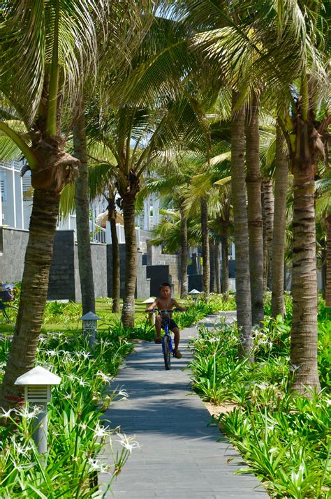Shaded beach trail at Hotel Premier Village Danang Resort By SALA