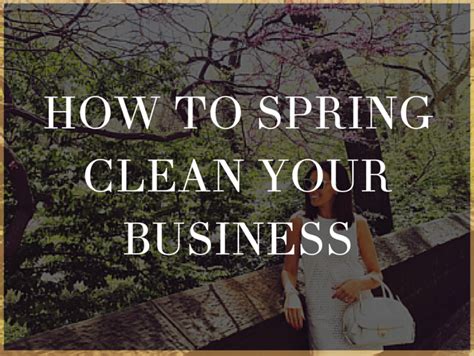 How To Spring Clean Your Business