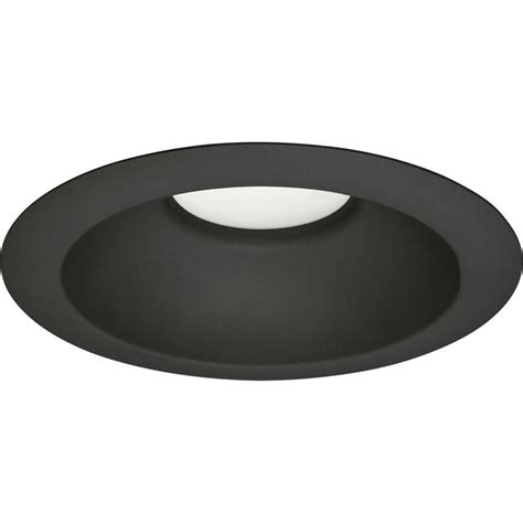 Progress Lighting Led Recessed Black Open Recessed Light Trim Fits