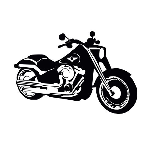 Drawing And Illustration Motorcycle Svg  Png Files Harley Davidson