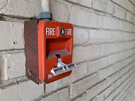 The Schumin Web Activated Fire Alarm At Former Motel