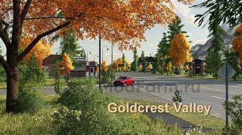 Карта Goldcrest Valley для Farming Simulator 2022