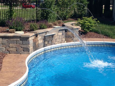 Swimming Pool Waterfalls Swimming Pool Water Features Pool Water Spouts