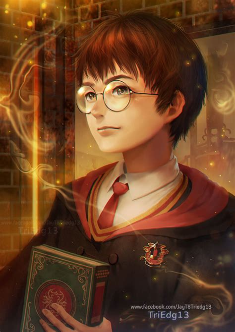 FA HarryPotter By TriEdg By Triedg On DeviantArt Harry Potter Fan Art Harry Potter Funny