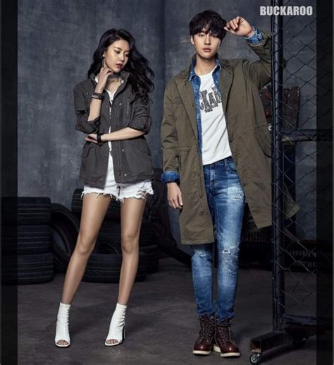 Aoa S Hyejeong And Yang Se Jong Are A Sexy Couple In Buckaroo Denim Allkpop